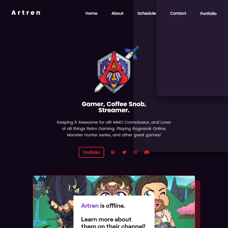 Artren website