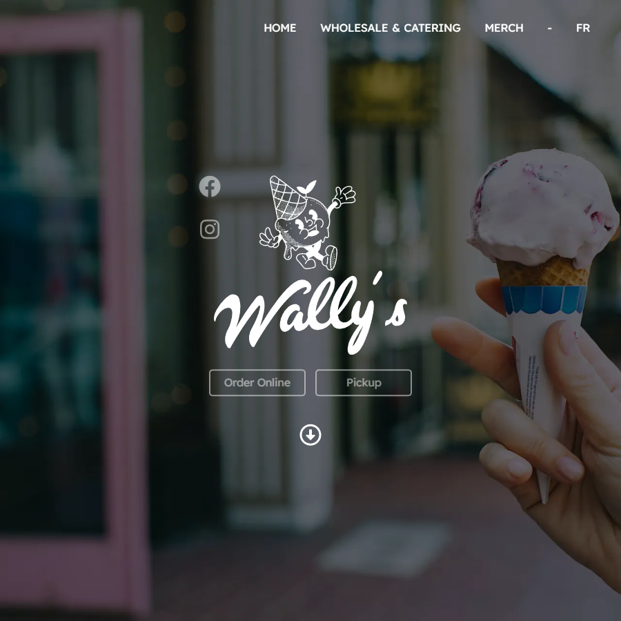 Wallys Vegan website